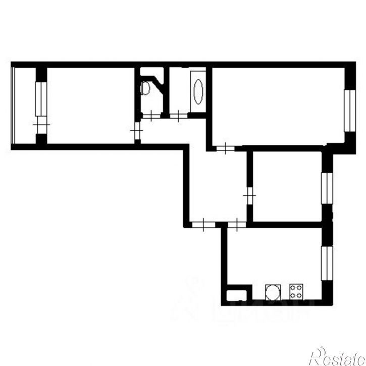 3-комн квартира Советская улица, 199,  д. 199