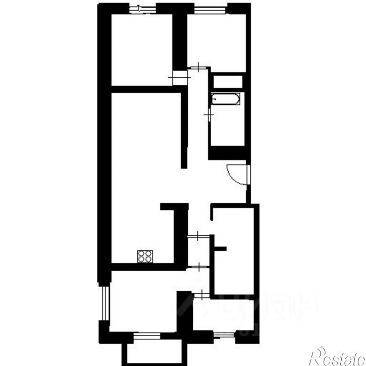 2-комн квартира улица Ворошилова, 10,  д. 10