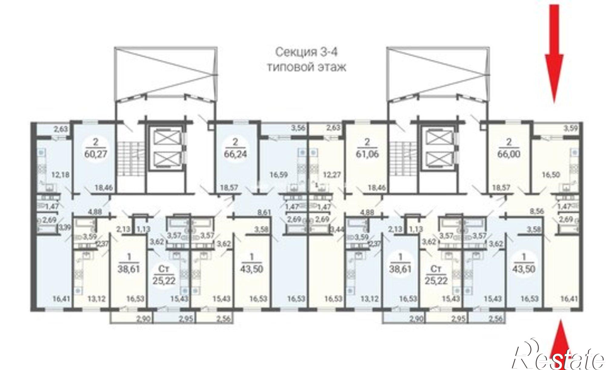 Купить квартиру за 5 959 800 рублей на проспект Ленина, 112/1