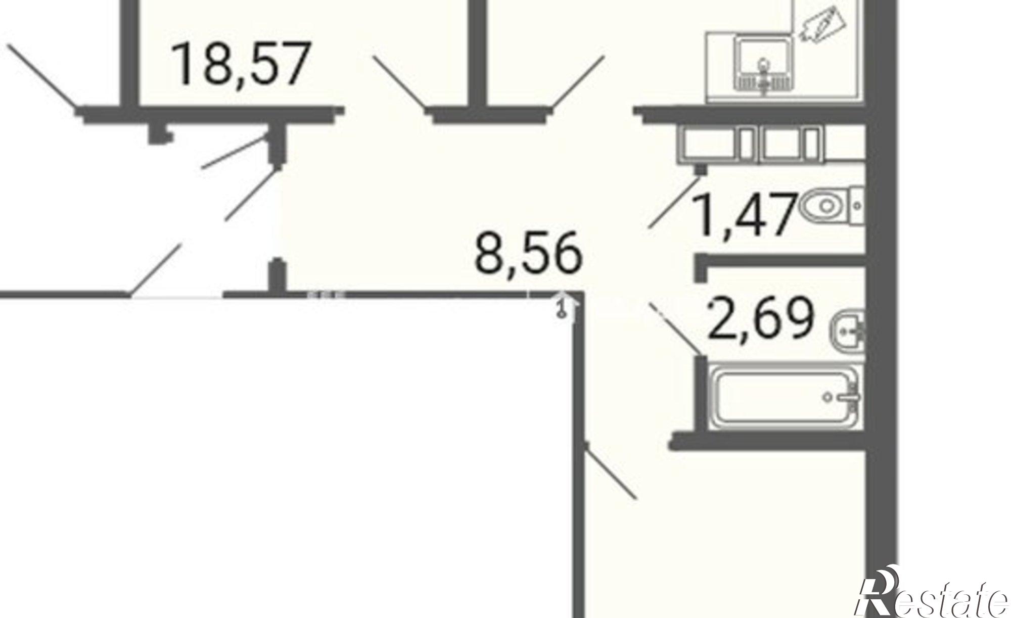 Купить квартиру за 5 959 800 рублей на проспект Ленина, 112/1
