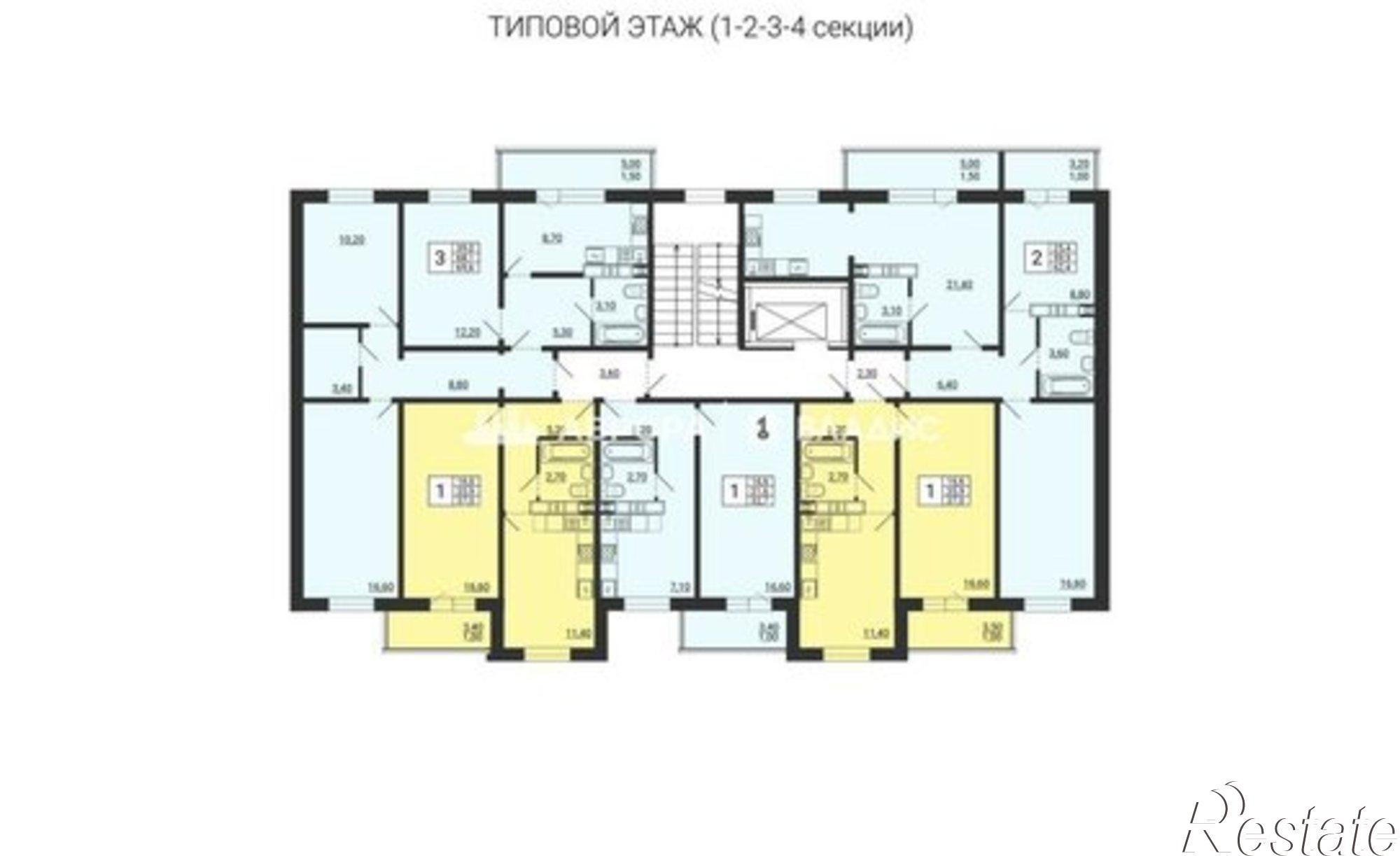 Купить квартиру за 5 584 000 рублей на ул Зеленый лог, 27