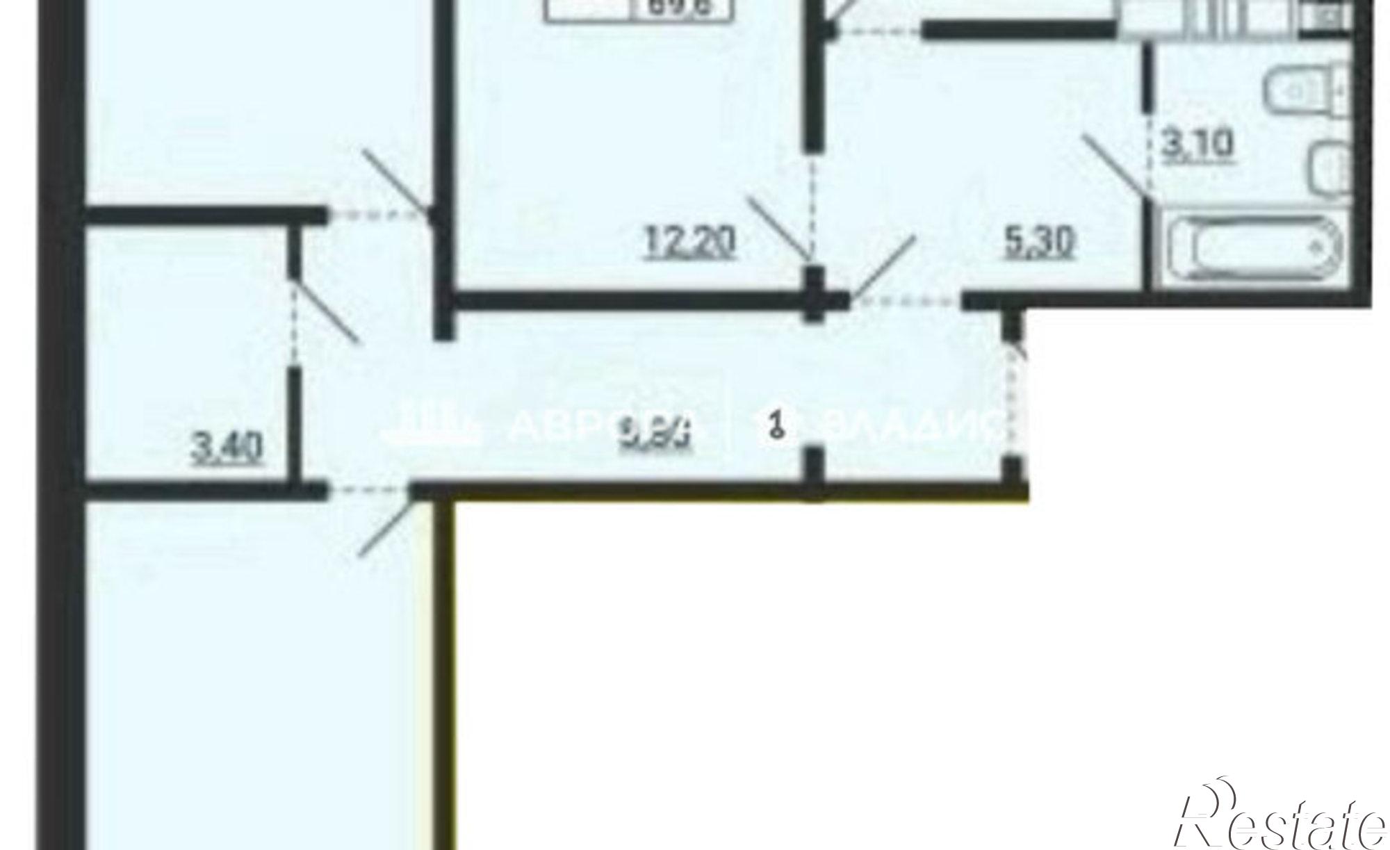 Купить квартиру за 5 584 000 рублей на ул Зеленый лог, 27