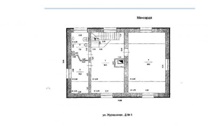 Коттедж/дом Журавлиная улица, д.5