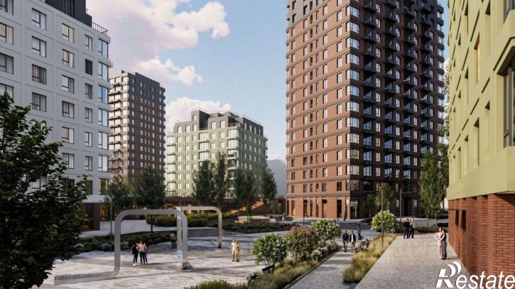 2-комн квартира в новом доме улица Притяжения