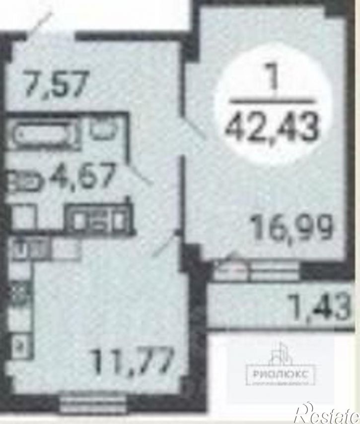1-комн квартира проспект Ленина, 114/4,  д. 114/4