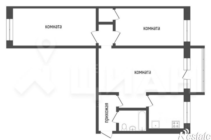 3-комн квартира улица Суворова, 126,  д. 126