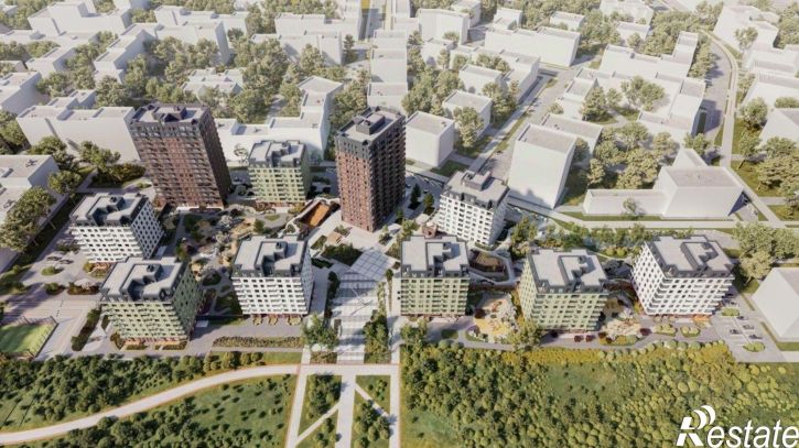 2-комн квартира в новом доме улица Притяжения