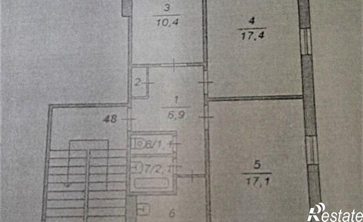 3-комн квартира Ангарская улица, 135,  д. 135