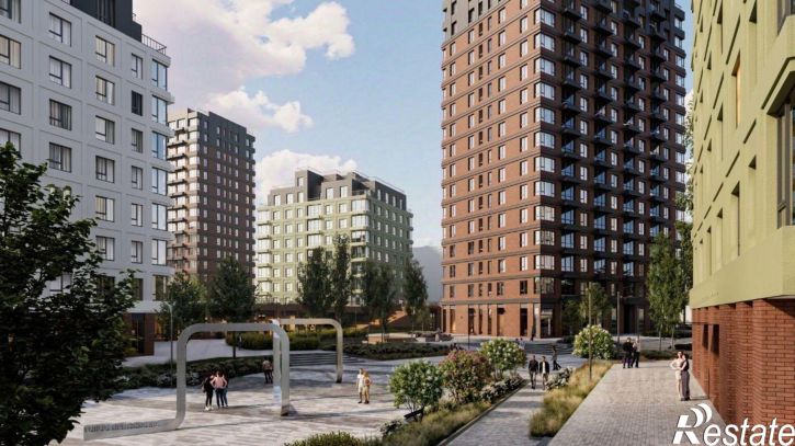 2-комн квартира в новом доме улица Притяжения