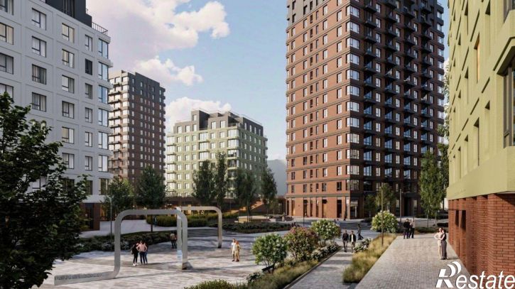3-комн квартира в новом доме улица Притяжения