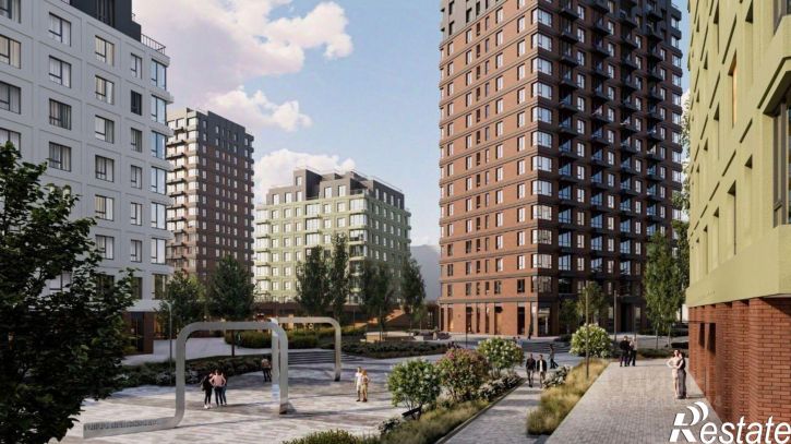 2-комн квартира в новом доме улица Притяжения