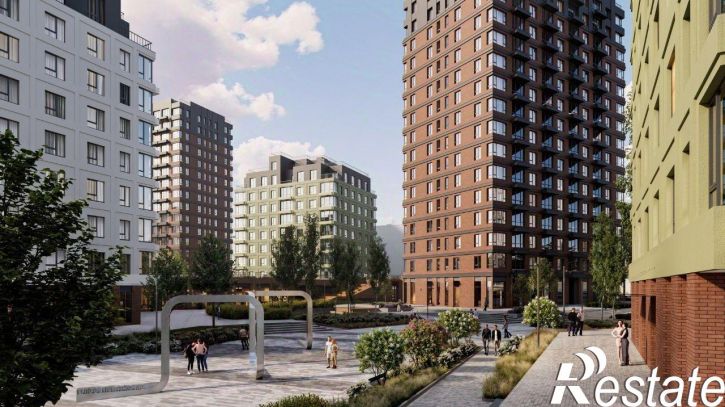 3-комн квартира в новом доме улица Притяжения