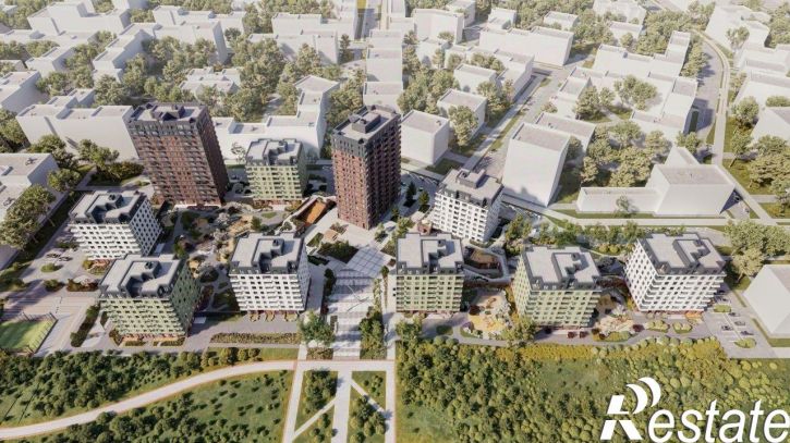 3-комн квартира в новом доме улица Притяжения