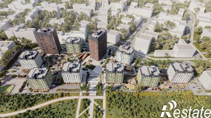 2-комн квартира в новом доме улица Притяжения