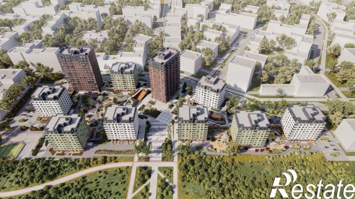 2-комн квартира в новом доме улица Притяжения