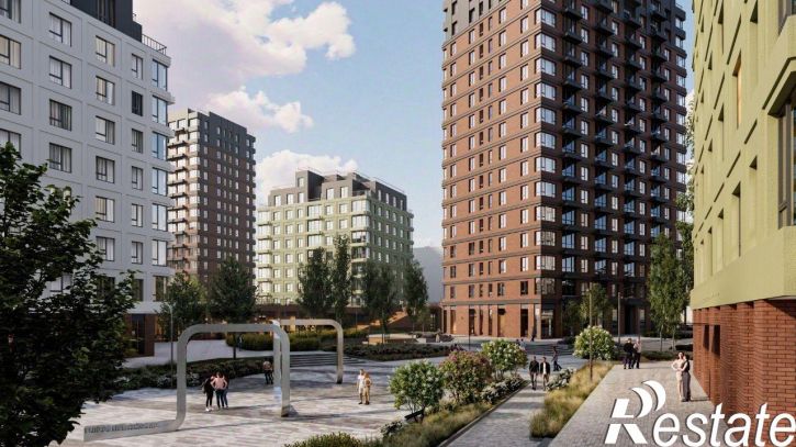 2-комн квартира в новом доме улица Притяжения