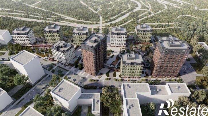 2-комн квартира в новом доме улица Притяжения