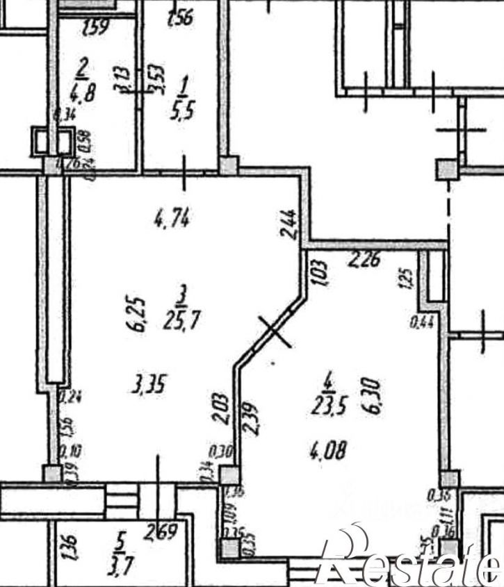 2-комн квартира проспект Карла Маркса, 212,  д. 212